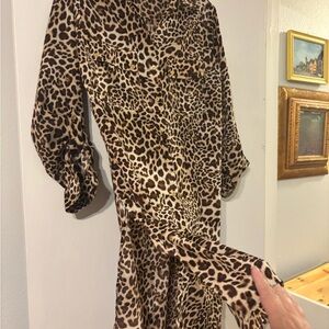 Leopard Print Blouse